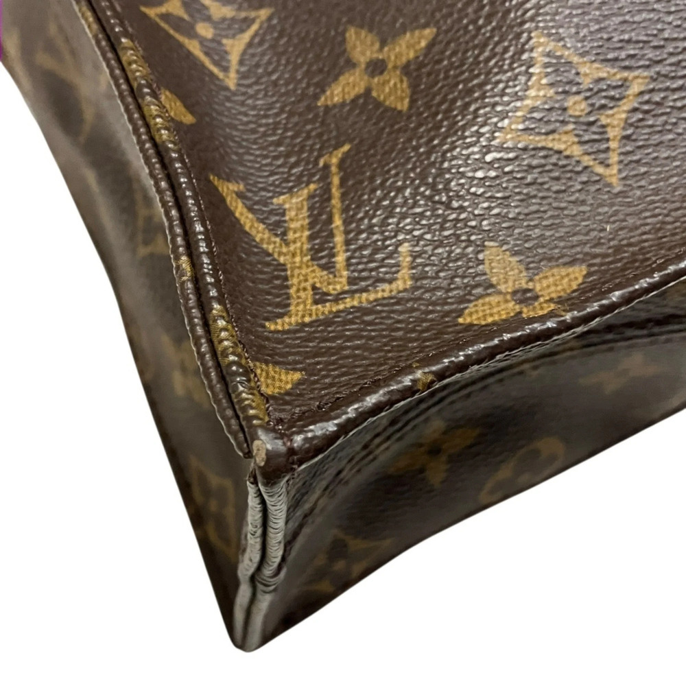 LOUIS VUITTON Brown Monogram Canvas Tote Bag - Picture 7 of 9